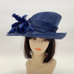 Lily & Taylor Paris Hat Blue